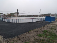 Благоустройство корта в с. Смотрова Буда