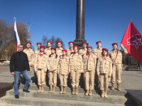 Юнармейцы МБОУ-Чемерновской СОШ приняли участие во всероссийской акции «Марафон  добра»