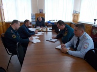 Заседание  комиссии  по предупреждению и ликвидации чрезвычайных ситуаций и обеспечению пожарной безопасности  Клинцовского района