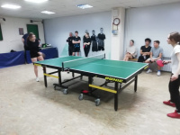 Финальные соревнования областной комплексной спартакиады по настольному теннису.