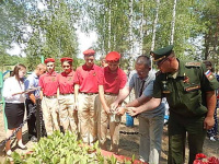 Акция «Горсть памяти».