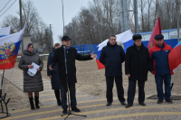 Открытие Комсомольского сквера