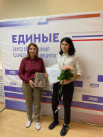 Самусенко Дарья, учащаяся филиала Ольховской основной школы, в 2022 году стала  победителем регионального этапа Всероссийской детской творческой школы-конкурса в сфере развития и продвижения территорий «Портрет твоего края»