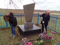 Уборка памятников