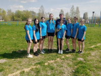 Районные соревнования по мини-лапте среди школьников (девушки)